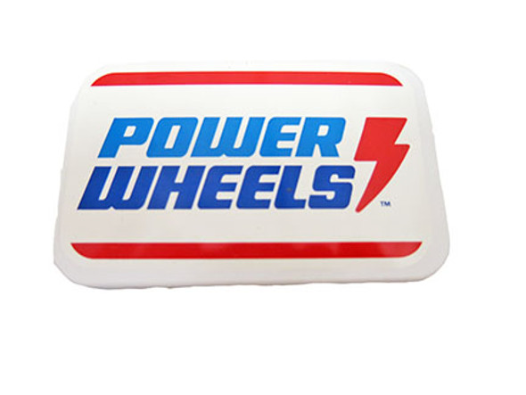 OakridgeStores.com | POWER WHEELS - 3900-5426 Large Power Wheel Emblem