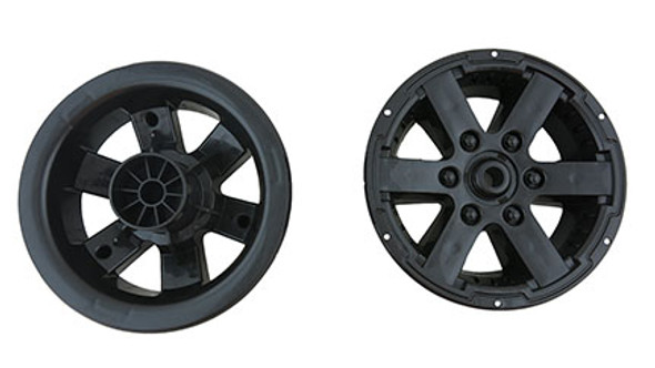 OakridgeStores.com | POWER WHEELS - 3900-5517 Black Rear Inner & Outer Rims for Ford F-150 Raptor and Jeep Hurricane