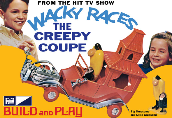 OakridgeStores.com | AMT MPC - Wacky Races - The Creepy Coupe Snap - Plastic Model Car Kit 849398043578