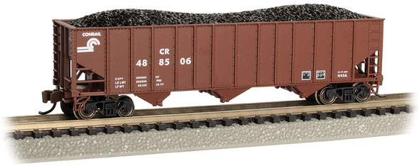 OakridgeStores.com | BACHMANN - N Scale - Conrail Hopper Bethlehem Steel 100-Ton 3-Bay  022899187525