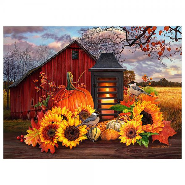 OakridgeStores.com | GIFT ESSENTIALS - Fall Lantern 1000 Piece Puzzle 645194083547