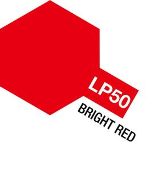 OakridgeStores.com | TAMIYA - Lacquer LP-50 Bright Red 10Ml Bottle Paint 044455339001