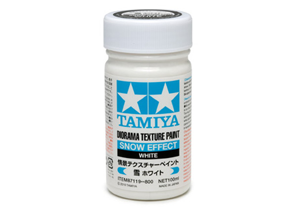 OakridgeStores.com | TAMIYA - Diorama Texture Paint 100Ml Snow Effect 4950344871193