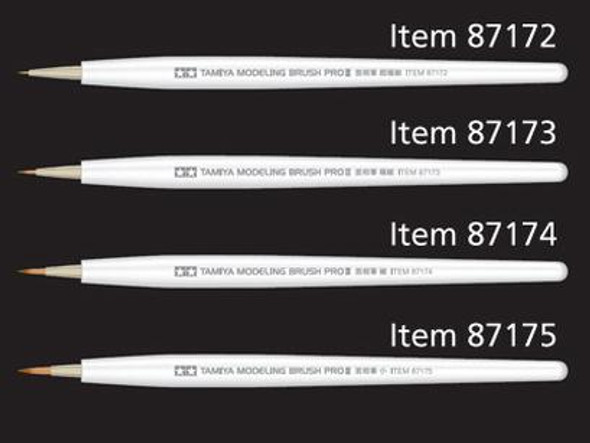 OakridgeStores.com | TAMIYA - Modeling Pointed Brush Pro Ii Small 4950344871759