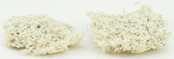 OakridgeStores.com | CREATIVE ACCENTS - Wild Bushes - White - 20 Pieces - 1/2" Scale Dollhouse Miniature (0119)