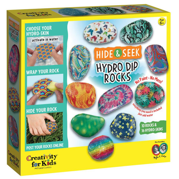 OakridgeStores.com | Creativity For Kids - Hide and Seek Hydro Dip Rocks (6289000) 092633316726