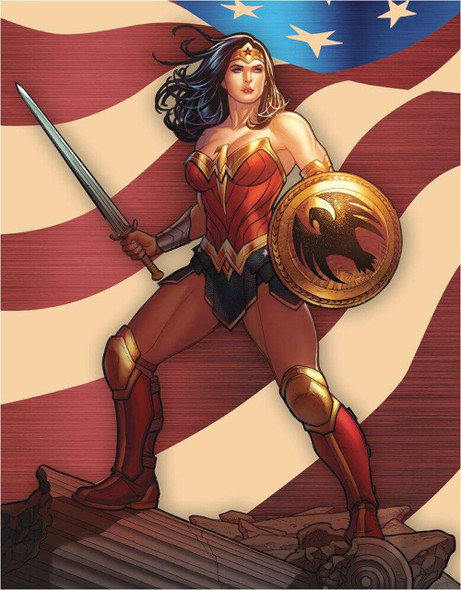 OakridgeStores.com | Desperate Signs - Wonder Woman Sword Tin Sign (2430) 605279124305