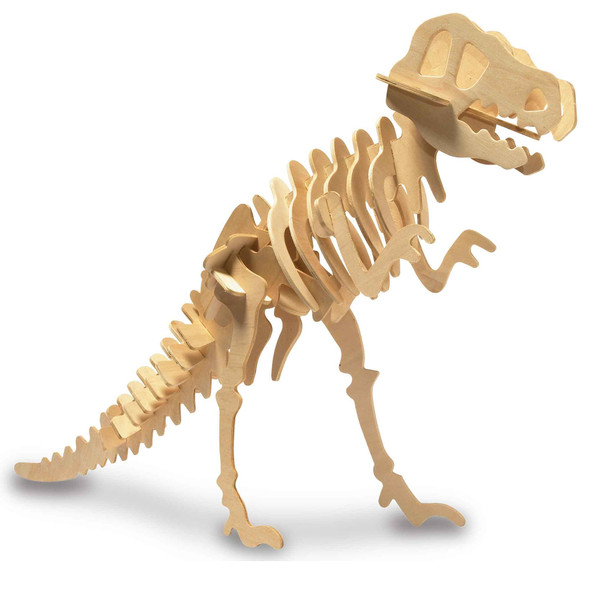 OakridgeStores.com | Heebie Jeebies - Large Tyrannosaurus Dinosaur 3D Wooden Puzzle (HJ-1014) 9341570000108