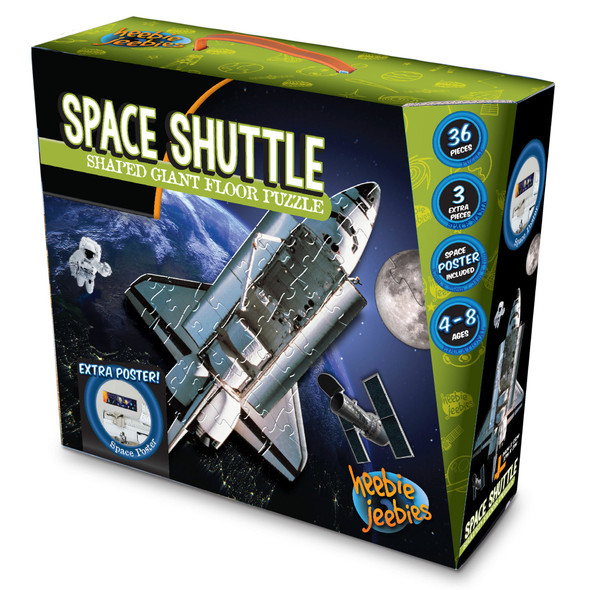 OakridgeStores.com | Heebie Jeebies - Space Shuttle Floor Puzzle (HJ-1793) 9341570117936