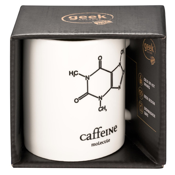 OakridgeStores.com | Heebie Jeebies - Caffeine Molecule Chemical Formula Mug (HJ-2001) 9341570000139