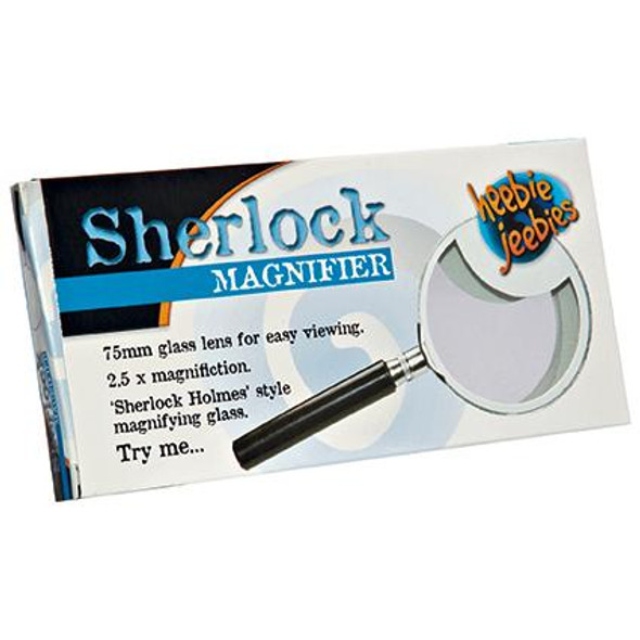 OakridgeStores.com | Heebie Jeebies - Sherlock Magnifier metal 75mm (HJ-2117) 9341570000665