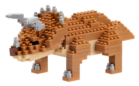 OakridgeStores.com | Lazy Dog Toys - TICO Triceratops Mini Building Bricks Set (T9607) 4717294502047