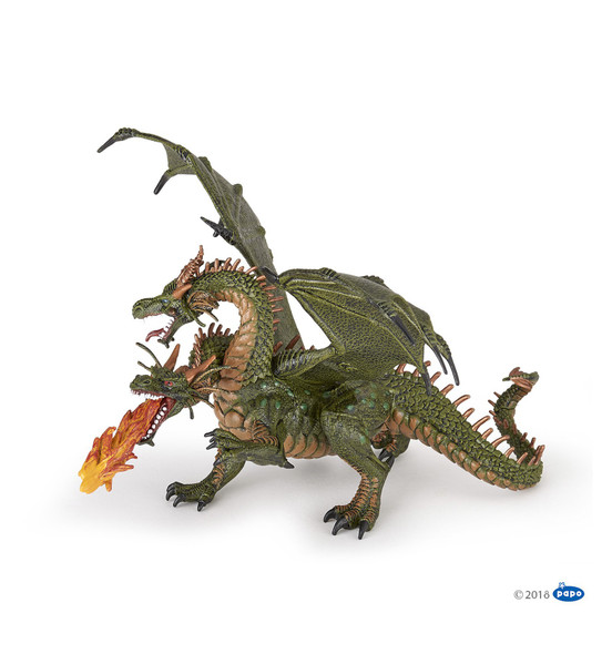 OakridgeStores.com | PAPO - Two Headed Dragon Figurine (36019) 3465000360191