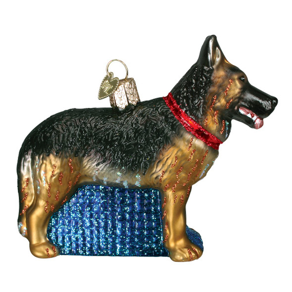 OakridgeStores.com | Old World Christmas - German Shepherd Ornament (12212) 729343122124