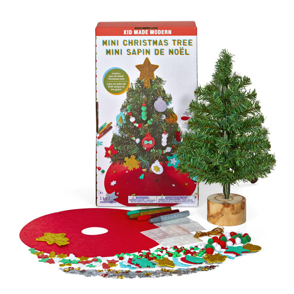 OakridgeStores.com | Kid Made Modern -  Mini Christmas Tree Kit (K1156) 810065361691