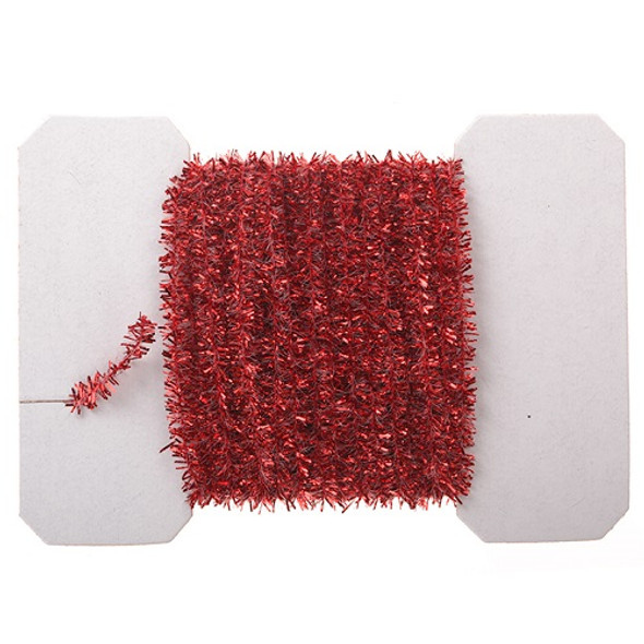 OakridgeStores.com | Creative Little Details - Tinsel Garland - Red Color - 1" Scale Dollhouse Miniature (107)