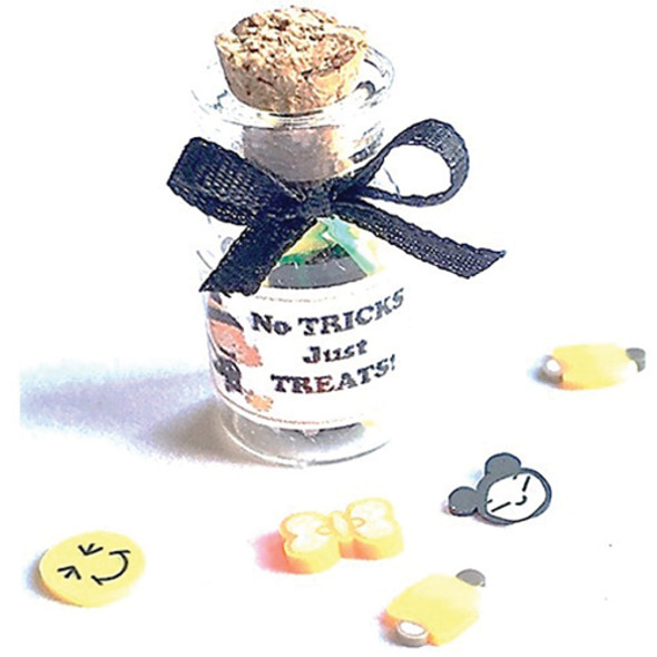 OakridgeStores.com | Creative Little Details - Halloween Candy Jar - 1" Scale Dollhouse Miniature (622)