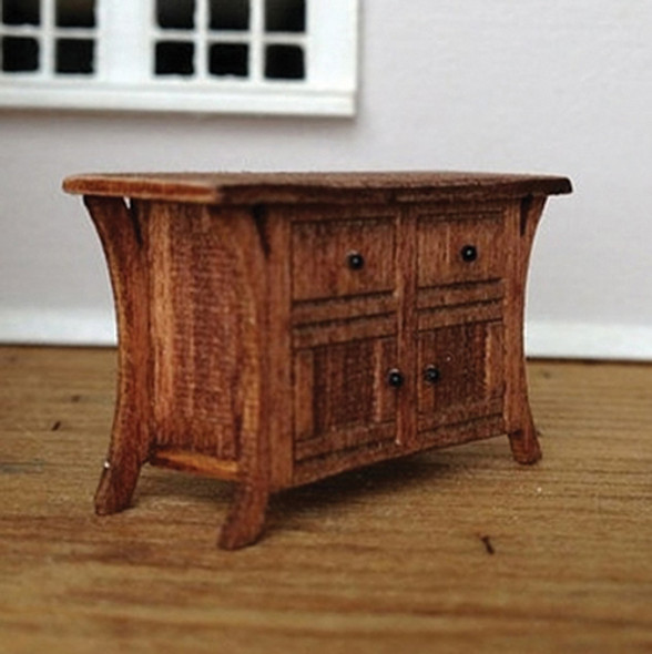 OakridgeStores.com | Small Scale Living - Albatross Dresser Kit 1:48 Scale Dollhouse Furniture (BR002)