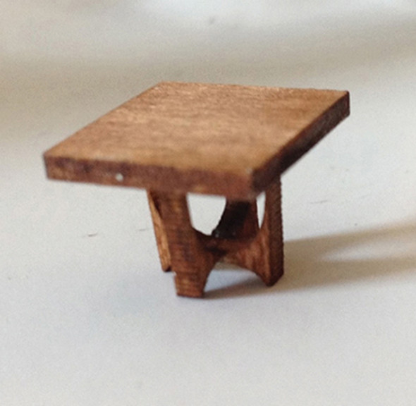 OakridgeStores.com | Small Scale Living - MCM Broyhill Brasilia side table Kit 1:48 Scale Dollhouse Miniature (TB008)