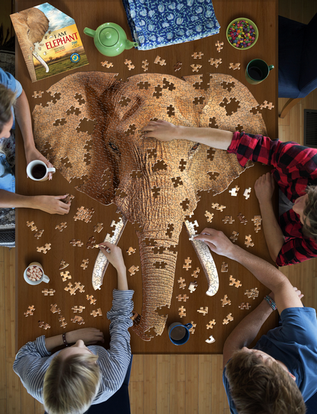 OakridgeStores.com | MADD CAPP - I Am Elephant 700 pc Puzzle (3007) 040232343254