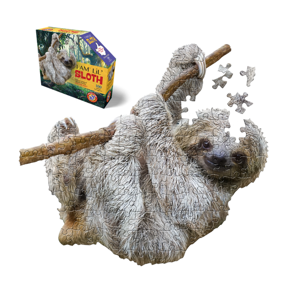 OakridgeStores.com | MADD CAPP - I Am Lil Sloth 100 pc Puzzle (4008) 040232479816