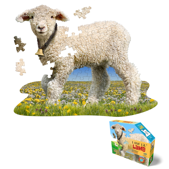 OakridgeStores.com | MADD CAPP - I Am Lil Lamb 100 pc Puzzle (4018) 040232457371