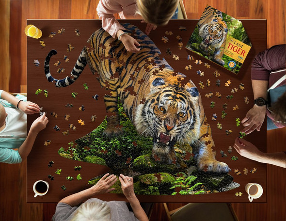 OakridgeStores.com | MADD CAPP - I Am Tiger 1000 pc Puzzle (7004) 040232457364