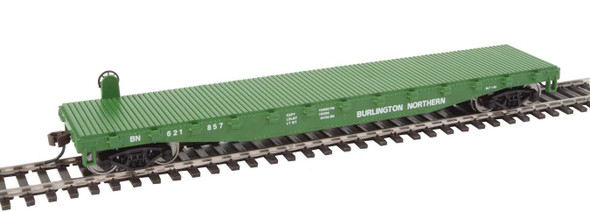 OakridgeStores.com | Walthers - HO Scale Flatcar - Ready to Run - Burlington Northern (1601) 616374079346