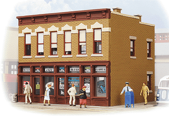 OakridgeStores.com | Walthers - Gemini Building - Assembled HO Scale Building (806) 616374034796