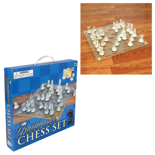 OakridgeStores.com | TN Toys - Glass Chess Set (TGA-GLC14) 097138725226