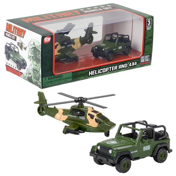 OakridgeStores.com | TN Toys - Die-Cast Military Set- 2 pc Set (TVE-DCMIL) 097138925428