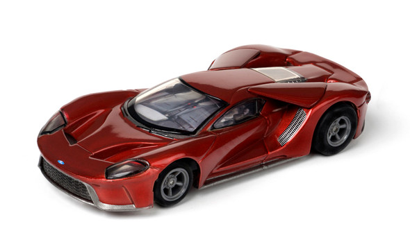 OakridgeStores.com | AFX 2020 Ford GT - Liquid Red Mega G+ HO Scale Slot Car (22029) 850015210082
