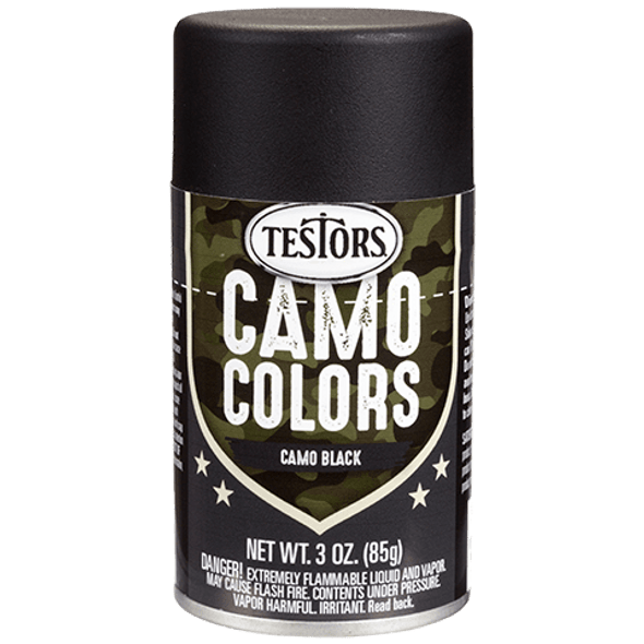 OakridgeStores.com | TESTORS Camo Spray Black (342304) 020066431402