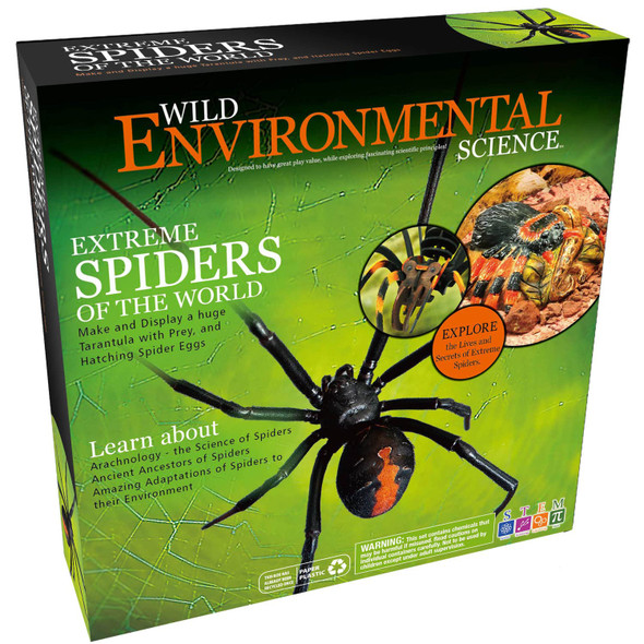 OakridgeStores.com | LEARNING ADVANTAGE- Wild Environmental Science-Extreme Spiders of the World (WES945) 9313920043981