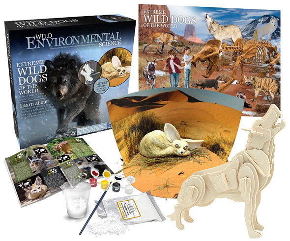 OakridgeStores.com | LEARNING ADVANTAGE- Wild Environmental Science- Extreme Wild Dogs of the World (WES948) 9313920044032