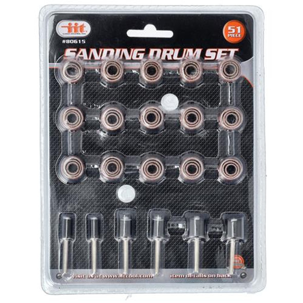 OakridgeStores.com | IIT - 51 Piece Sanding Drum Tool Set (80615) 039593806157