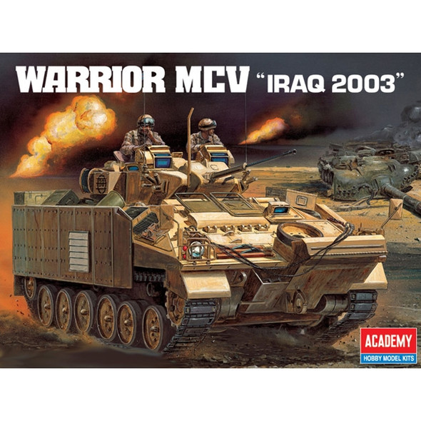 OakridgeStores.com | ACADEMY - 1:35 Scale WARRIOR MCV "IRAQ 2003" Tank Plastic Military Model Kit (13201) 603550132018