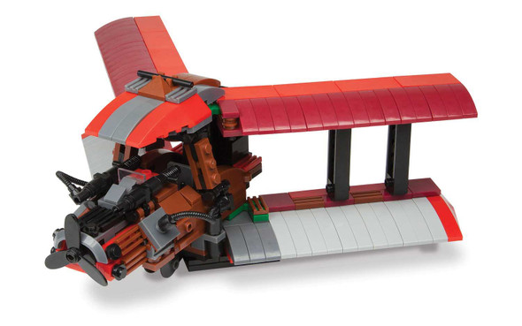 OakridgeStores.com | AIRFIX Bassett-Lowke UK - Shockwave Attack Glider SteamPunk / BrickPunk Building Block Set (BL8017) 5055286695568