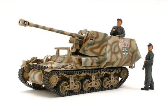 OakridgeStores.com | TAMIYA - 1:35 Scale German Tank Destroyer Marder I Tank Plastic Military Model Kit (35370) 4950344353705