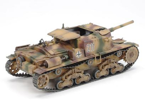 OakridgeStores.com | TAMIYA - 1:35 Scale Semovente M42 Da75/34 German Army Tank Plastic Military Model Kit (37029) 4950344370290