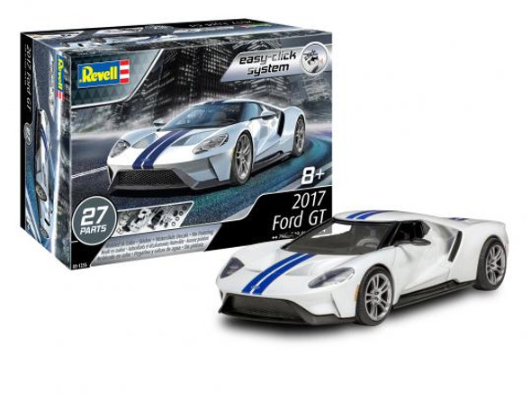 OakridgeStores.com | REVELL - 2017 Ford GT - Plastic Model Car Kit (1235) 031445012358