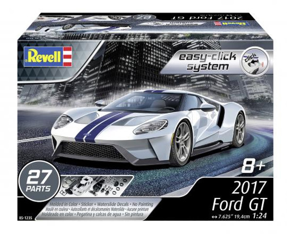 OakridgeStores.com | REVELL - 2017 Ford GT - Plastic Model Car Kit (1235) 031445012358