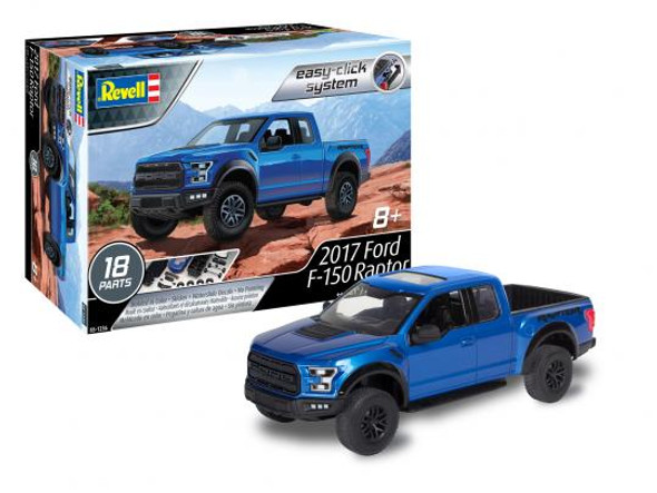 OakridgeStores.com | REVELL - 2017 Ford F-150 Raptor - Plastic Model Car Kit (1236) 031445012365