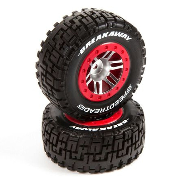 OakridgeStores.com | Duratrax - SpeedTreads Breakaway SC Tire Front/Rear RC Wheels and Tires - For Traxxas 4x4 Slash (DTXC2939) 605482297230
