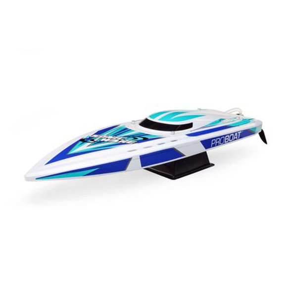 OakridgeStores.com | Pro Boat - White Sonicwake V2 36" Self-Righting Brushless Deep-V RTR RC Boat (PRB08032V2T2) 605482149607