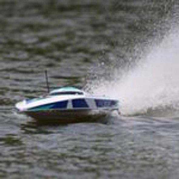 OakridgeStores.com | Pro Boat - White Sonicwake V2 36" Self-Righting Brushless Deep-V RTR RC Boat (PRB08032V2T2) 605482149607