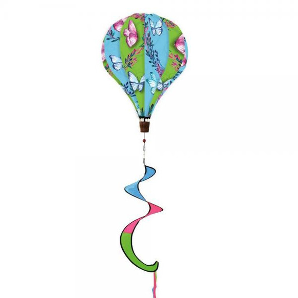 OakridgeStores.com | Briarwood Lane - Deluxe Butterflies Decor Hot Air Balloon Wind Twister (BLW00041) 840011621616