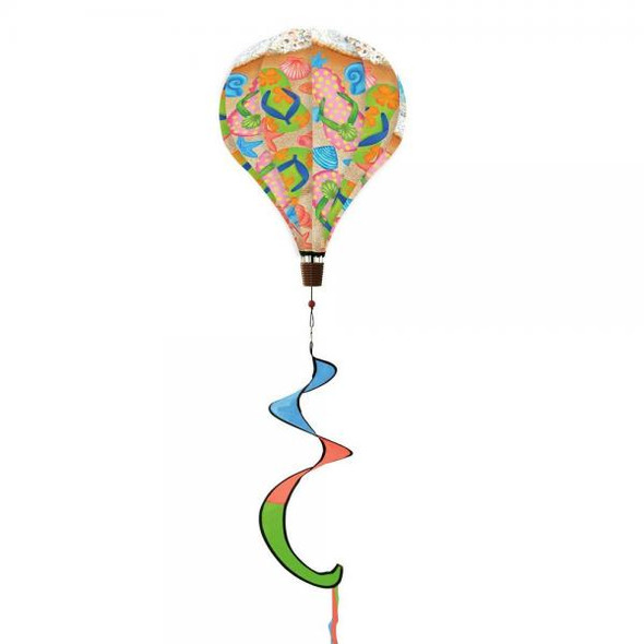 OakridgeStores.com | Briarwood Lane - Deluxe Flip Flops Decor Hot Air Balloon Wind Twister (BLW00045) 840011621654