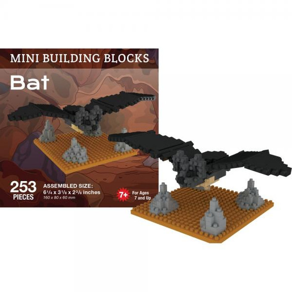 OakridgeStores.com | Impact Photographics - Bat Mini Building Blocks Set (IMP47369) 802285310016
