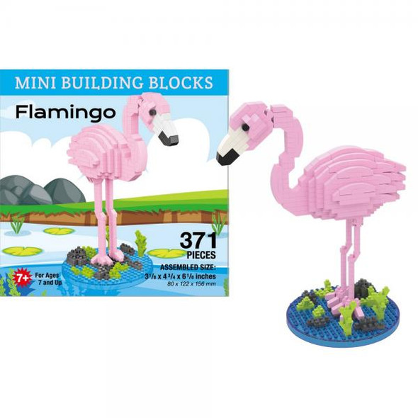 OakridgeStores.com | Impact Photographics - Flamingo Mini Building Blocks Set (IMP92140) 802285361520